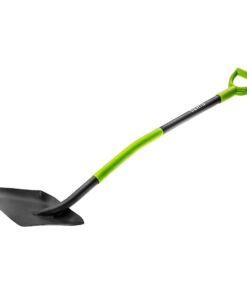 Łopata, metalowy trzonek, plastikowy uchwyt
