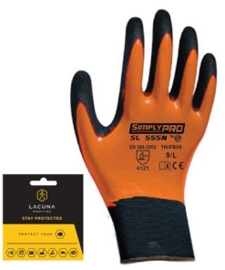 Nitril bevonatú kesztyű