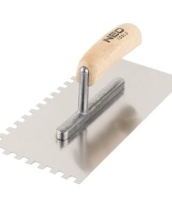 Paca z zębami, 270 x 128 mm, ząb 10 x 10 x 10 mm, uchwyt drewniany