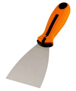 Szpachla malarska 75 mm, stal nierdzewna, dwukomponentowy uchwyt