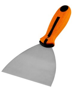 Szpachla malarska 125 mm, stal nierdzewna, dwukomponentowy uchwyt