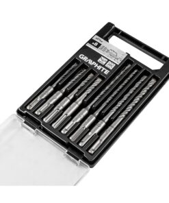 Zestaw wierteł do betonu SDS Plus z podwójną spiralą 5, 6, 8, 10 x 110 mm, 5, 6, 8, 10 x 160 mm