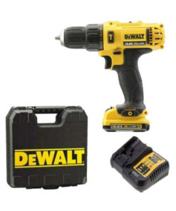 DeWalt DCD716D1-QW 10.8V XR Sub Kompakt Akku-Kombibohrer mit 1x 2Ah Akku, Ladegerät und Koffer