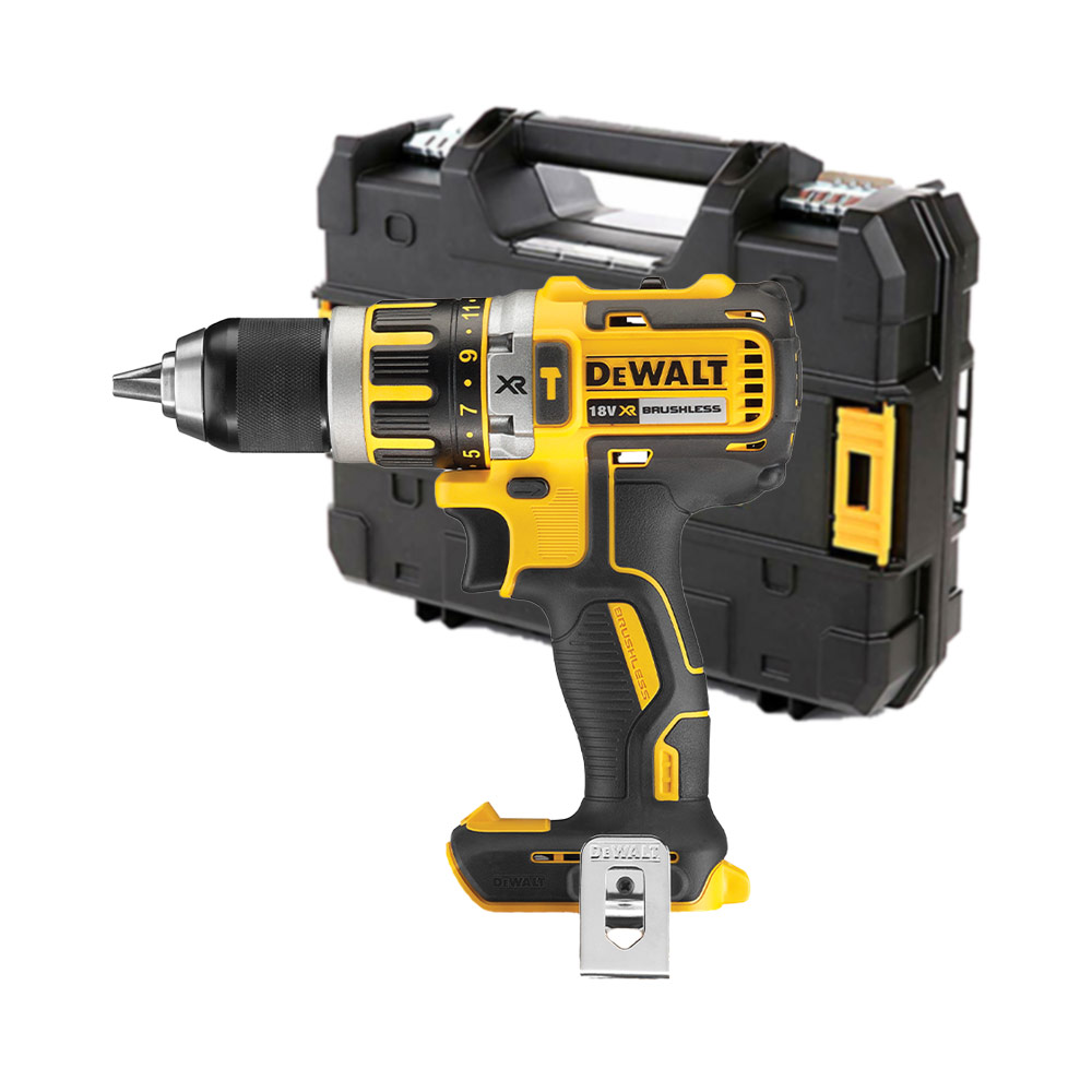 DeWalt DCD795NT-XJ 18V XR Bürstenloser Akku-Schlagbohrschrauber mit TSTAK I Koffer DeWalt DCD795NT-XJ 18V XR Bürstenloser Akku-Schlagbohrschrauber mit TSTAK I Koffer
