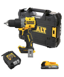 DeWalt DCD805E1T-QW 18V Akku-Schlagbohrschrauber mit 1x 1.7 Ah Akku, Ladegerät und Koffer