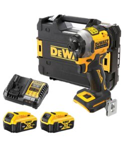 DeWalt DCF850P2T-QW 18V XR Akku-Schlagschrauber mit 2x 5Ah Akkus, Ladegerät und Koffer