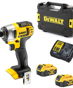 DeWalt DCF885P2-QW 18V XR Akku-Schlagschrauber mit 2x 5Ah Batterien, Ladegerät und Koffer