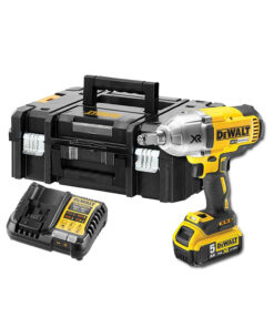 DeWalt DCF899HP1-QW 18V XR 1/2″ 3-Gang Bürstenloser Akku-Schlagschrauber mit 1x 5Ah Akku, Ladegerät und Koffer