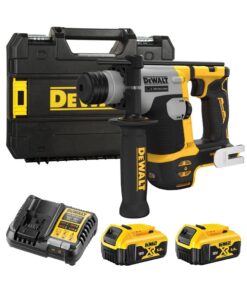 DeWalt DCH172P2-QW 18V Akku-Bohrhammer (16 mm) mit 2x 5Ah Akkus, Ladegerät und Koffer