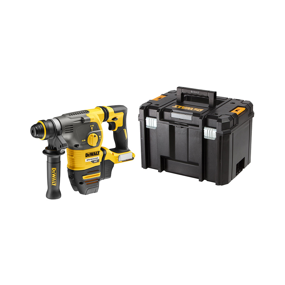 DeWalt DCH323NT-XJ 54V XR FLEXVOLT SDS Bürstenloser 3-Modus-Bohrhammer mit Koffer DeWalt DCH323NT-XJ 54V XR FLEXVOLT SDS Bürstenloser 3-Modus-Bohrhammer mit Koffer