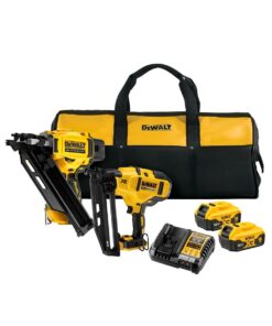 DeWalt DCK246P2-QW 18V Doppelpack Eletrowerkzeugset mit 2x 5Ah Akkus, Ladegerät und Tasche