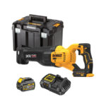 DeWalt DCS386T1-QW 18V Akkus Kardfűrész 6Ah akkuval és TSTAK kofferrel