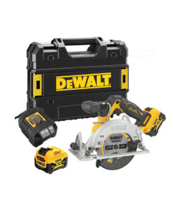 DeWalt DCS512P2-QW 12V Akku-Handkreissäge mit 2x 5Ah Akkus, Ladegerät und Koffer