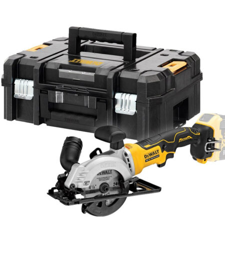 DeWalt DCS571NT-XJ 18V XR 115 mm bürstenlos Kompakt Kreissäge mit Koffer