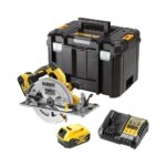DeWalt DCS572P2 18V XR Körfűrész 2x 5Ah Akkumulátorral