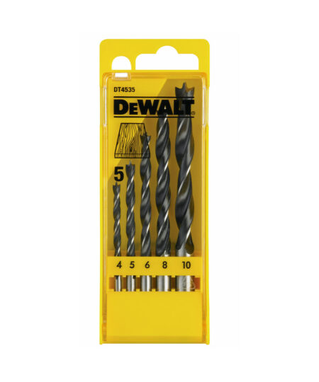DeWalt DT4535-QZ Holzspiralbohrer-Set 5-tlg.