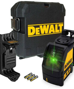 DeWalt DW088CG-XJ Kreuzlinienlaser -Grün, Selbstnivellierender Kit