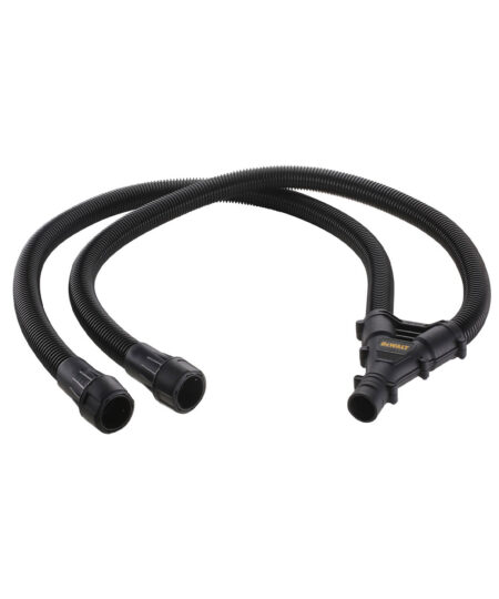 DeWalt DWV9470-XJ AirLock Y-Adapter-Set für Tischkreissägen mit 2 Absaugpunkten