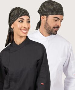 Carter Kuharska Bandana s Uzorkom – Set 2 Komada (Poliester/Pamuk)