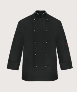 Toma CHEF Unisex Főzőkabát - Fekete
