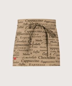 Toma DAKOTA Rövid Pincérkötény Szett - Kávé Minta (2 db)