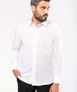 Kariban férfi hosszú ujjú ing - 100% pamut