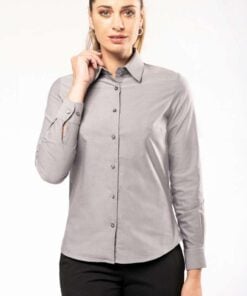 Kariban női hosszú ujjú oxford ing