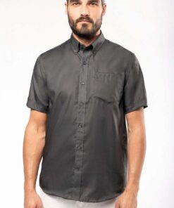 Kariban Férfi Rövid Ujjú Nem Vasalandó Ing