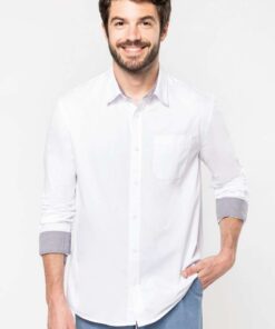 MENS NEVADA LONG SLEEVE COTTON SHIRT