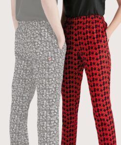 Toma MILTON Unisex Konyhai Nadrág - Koponya