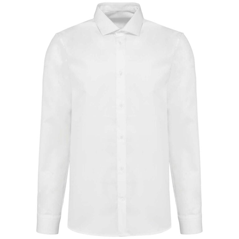 Kariban premium férfi ing TWILL, PK506, fehér