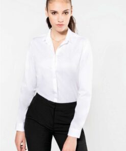 Kariban Premium Női Twill Ing, PK507, Fehér