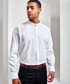 Premier hosszú ujjú nagypapa galléros ing