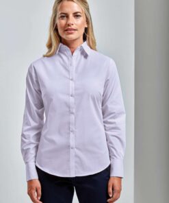 Premier Női Hosszú Ujjú Poplin Blúz