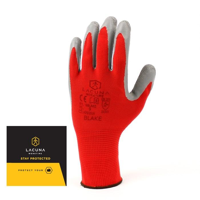 Kesztyű latex bevonattal BLAKE