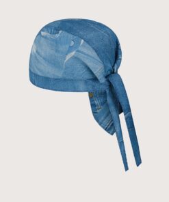 Toledo Pamut Séf Bandana – 'Jeans' Minta – 2 Darabos Készlet