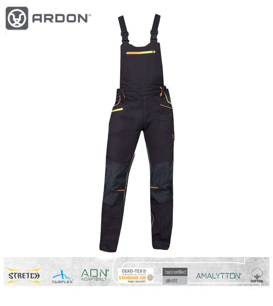 Ardon Creatron farmer munkásnadrág - fekete (slim fit)