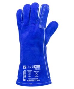 Hegesztőkesztyű EUROWELD kék