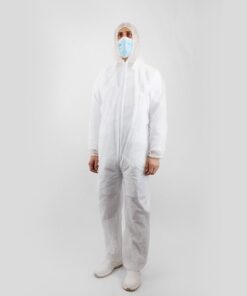 Eldobható kezeslábas ARLE fehér