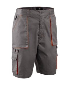 Coverguard PADDOCK II szürke/narancs rövidnadrág XXL