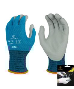 Kesztyű PU bevonattal ARNO kék