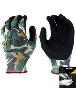 VARDE latex bevonatú kesztyű