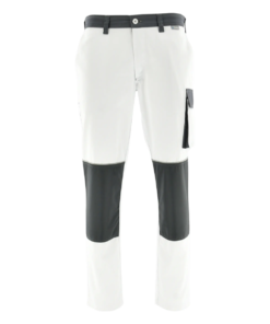 SKIPPER Fehér Munkásnadrág - 52-es méret, erősített térddel