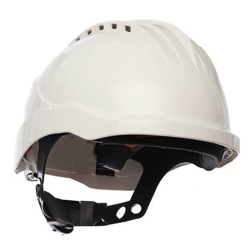 Villanyszerelő sisak CURRO fehér - kerékpár