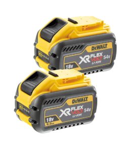 DeWalt DCB547X2-QW XR FLEXVOLT 18V/54V Lithium-Ion, 2x 9.0Ah Batterien