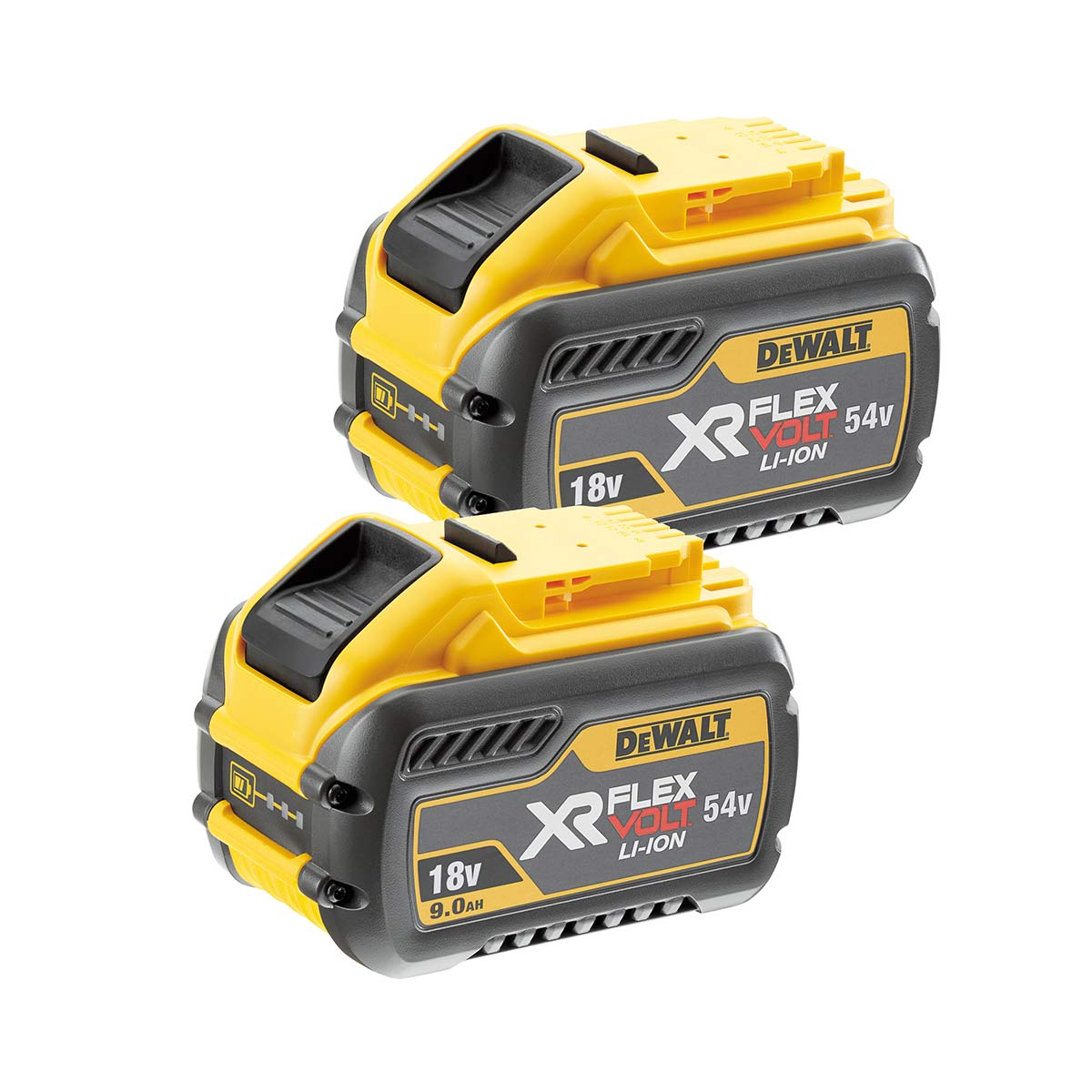 DeWalt DCB547X2-QW XR FLEXVOLT 18V/54V Lithium-Ion, 2x 9.0Ah Batterien DeWalt DCB547X2-QW XR FLEXVOLT 18V/54V Lithium-Ion, 2x 9.0Ah Batterien
