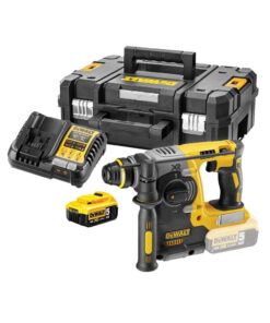 Dewalt DCH273P1T-QW 18V XR SDS+ Bohrhammer mit 1x 5Ah Akku, Ladegerät und Koffer