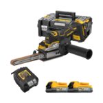 DeWalt DCM200E2T 18V Akkus Szalagcsiszoló 2x1.7Ah Akkuval