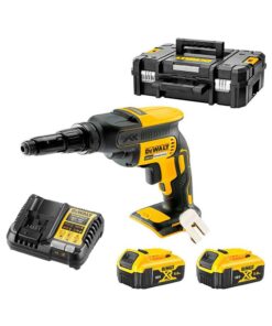 DeWalt DCF622P2-QW 18V Bürstenloser Universalschrauber mit 2x 5Ah Akkus, Ladegerät und TSTAK Koffer