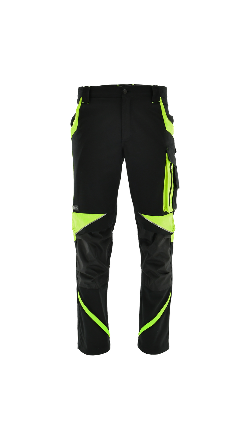 Sara Workwear Neoflex munkásnadrág – strapabíró, fekete Sara Workwear Neoflex munkásnadrág – strapabíró, fekete